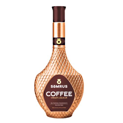 Somrus cream coffee liqueur is a silky creamy medley of rich roasted coffee notes and chicory enhanced by handcrafted rum and real dairy cream.
