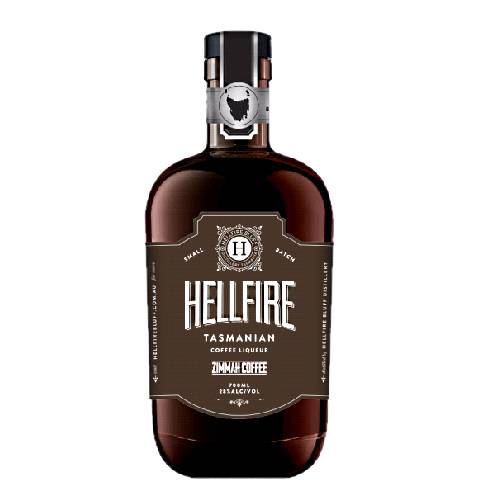 Hellfire Coffee Liqueur uses full bodied mix of Colombian Guatemalan and Ethiopian beans from Zimmah a Tasmanian speciality coffee roaster. They roast this blend more than most other coffees which means rich and bold caramel and milk chocolate notes.