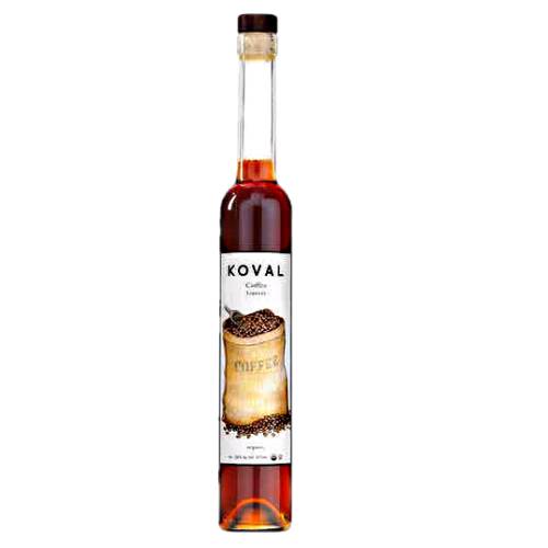 Koval coffee liqueur with hints of deeply decadent dark chocolate serve as a bedrock for the lighter notes on top.