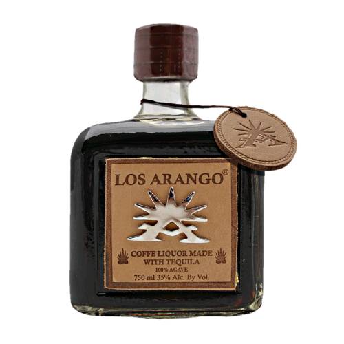 Los Arango black coffee made by infusing coffee beans in high quality tequila.