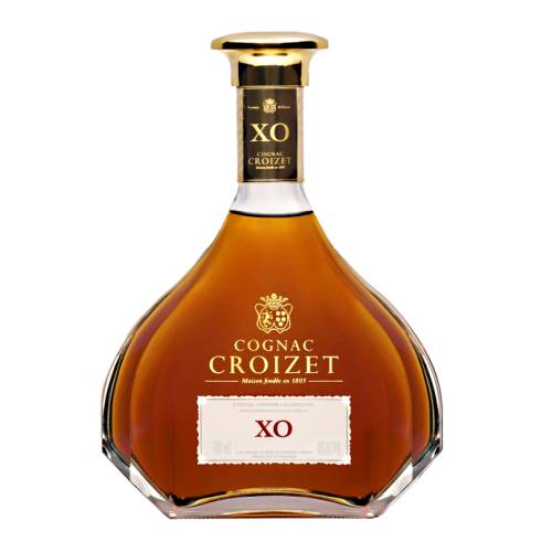 Croizet XO cognac is a superior blend of eaux de vie taken from unique stocks of matured cognacs each with a minimum 10 of years in oak casks.