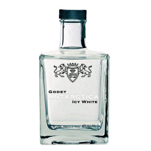 Cognac Godet White godet antarctica icy white cognac is made from cognac grapes to be consumer as an aperitif at below zero.