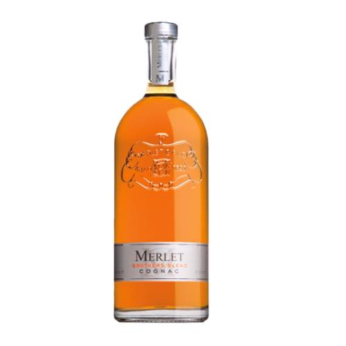 Merlet Brothers Blend cognac was produced by Gilles and his sons Pierre and Luc. A new style for a new generation. Merlet Brothers Blend is made with eaux de vie aged for at least 4 years. Most of the eaux de vie selected for this blend are from Fins Bois crus with a fifth coming from Grande Champagne.