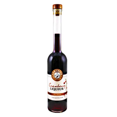 Clear Creek cranberry liqueur are grown by dedicated farmers along the southern Oregon coast with dark red tart lightly sweet and very fruity.