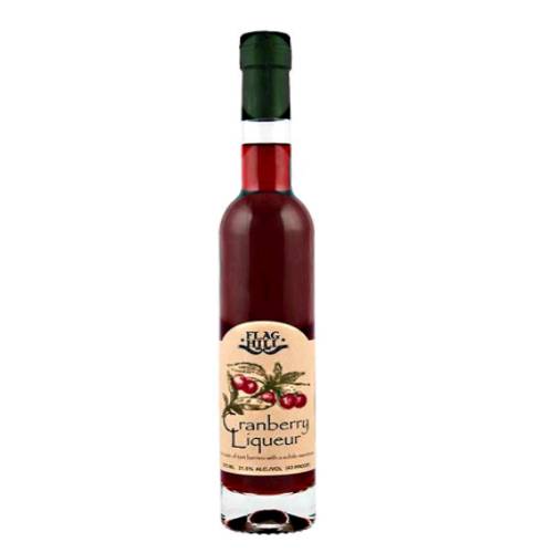 Flag Hill Spirits cranberry liqueur tart cranberries balance out all the sugar in this liqueur to hit the sweet spot.