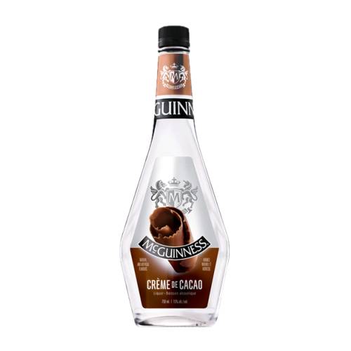 Creme de Cacao McGuinness sweet cocoa aromas with baked brownies and milk fudge moist brownie milk fudge.