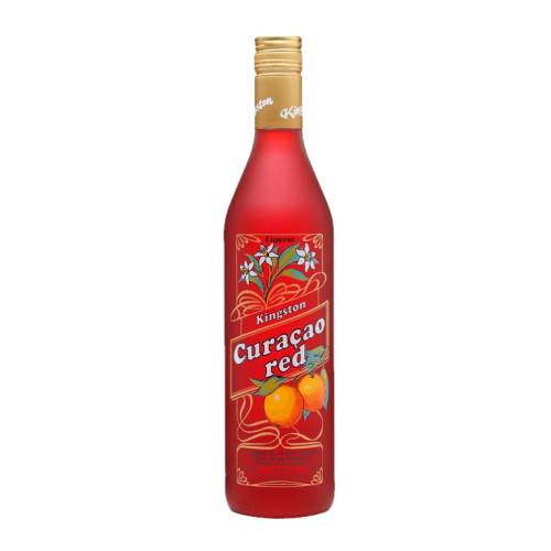 Curacao Red Kingston red kingston curacao is a liqueur made with the peels of the laraha a sour orange native to curacao.