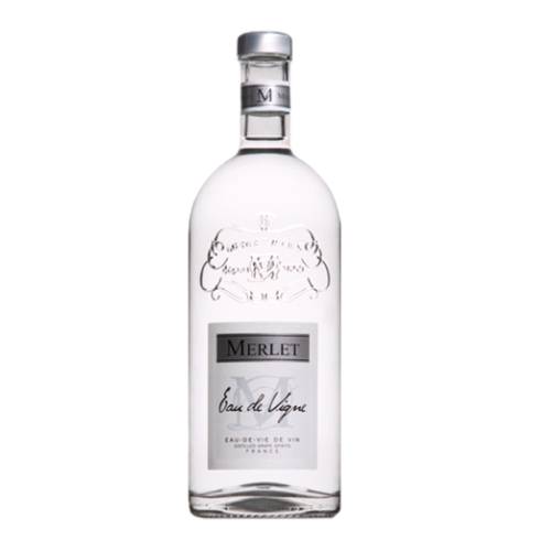 Eau de Vigne Merlet eau de vigne merlet is a brandy from the familys distillery with distillates from gascony and other french regions of different grape varieties mostly ugni blanc and colombard to offer the perfect combination fruity and aromatic.
