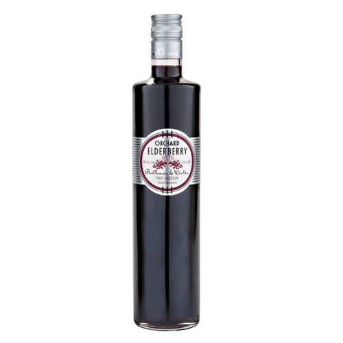 Rothman And Winter elderberry liqueur and made from rich elderberries of the austrian alps with flavorful base of rowanberry eau de vie imparts marzipan aromas.