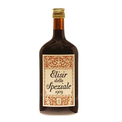 Elisir dello Speziale elisir dello speziale made from mountain herbs and fruit juices and alot of spices.