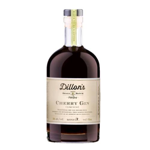Dillons cherry gin made using the dry gin as the base our cherry gin is infused with sour cherries then lightly sweetened with organic cane sugar.