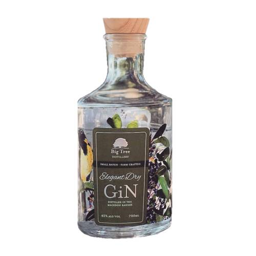 Big Tree Distillery dry gin with traditional in flavour as this is what we love beautifully aromatic and smooth the elegant dry gin is our classic shout out to the dry gin style.