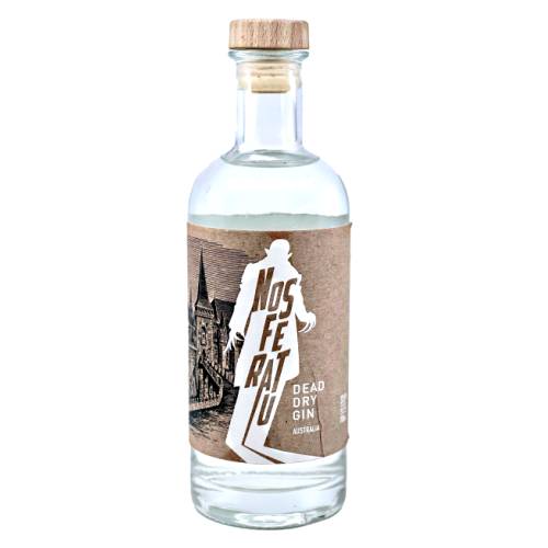 Nosferatu dry gin is rich and smooth and one of our most versatile gins with five botanicals and our three stage distillation process we have made a gin that really lets the juniper sing.