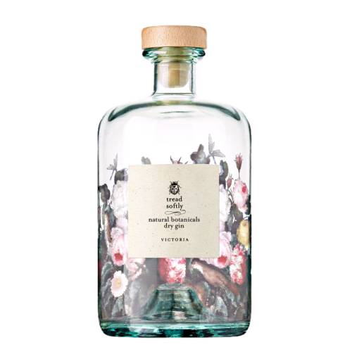 Tread Softly dry gin is a classic dry gin was specially distilled to display fragrant juniper aromas and hints of natural botanicals.