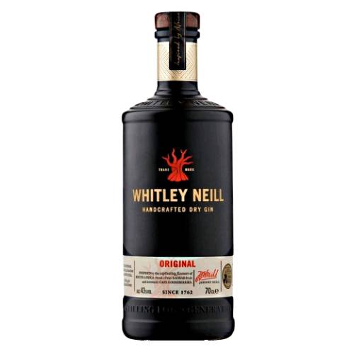 Whitley Neill gin is a handcrafted gin that is inspired by the very best flavours and ingredients from around the world and distilled in the heart of the city of london.