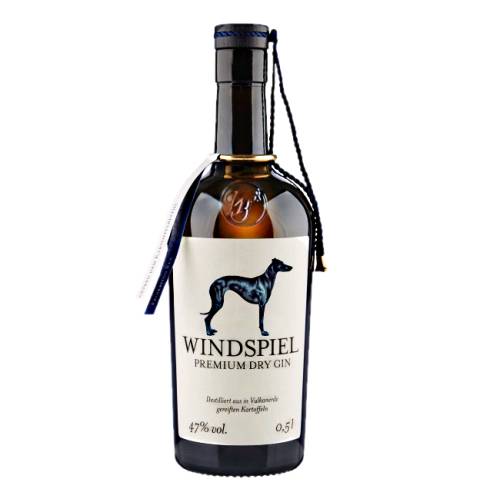 Windspiel dry gin is so unique and mild grow in the middle of the Volcanic Eifel in Germany.