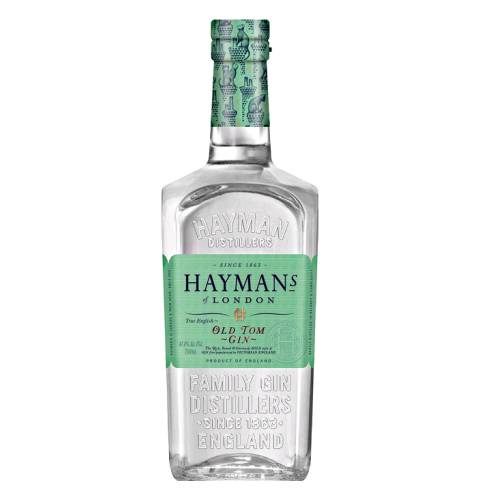 Haymans gin made in the old tom style with 10 botanicals emphasis on juniper and cinnamon.