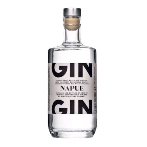 Gin Kyro Napue kyro napue gin mixture of herbal and sweet essential oils of meadowsweet and gentle citrus on the nose.