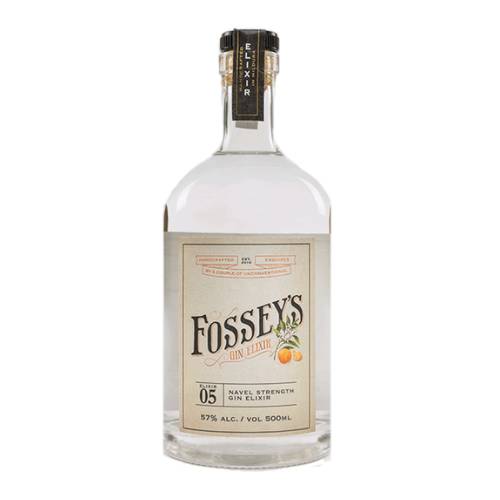 Fosseys Navy Strength Gin with navel orange with a smidge of lemon fuelled explorations of the world thats why we love it.