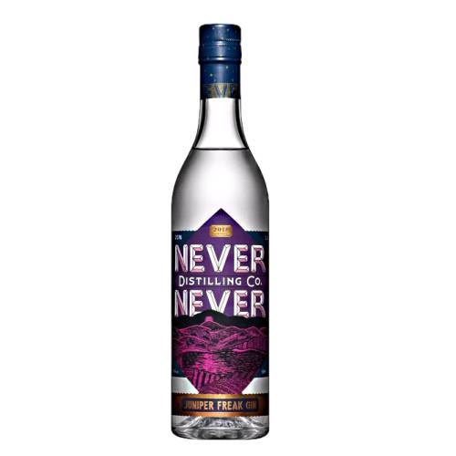 Gin Navy Strength Never Never never never navy strength gin has embraced their love of juniper and maxed it out in this wonderfully intense aromatic flavoursome gin.