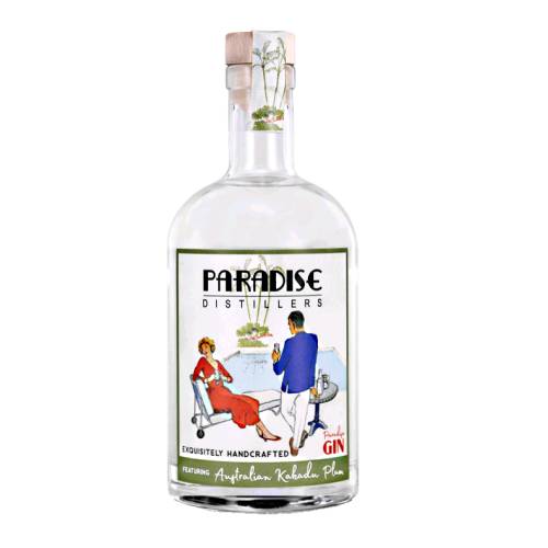 Paradise gin with Kakadu Plum is a smooth gin with juniper are Angelica root cardamon and a seclection of other botanicals that are balanced on the palate with a medium to dry finish.