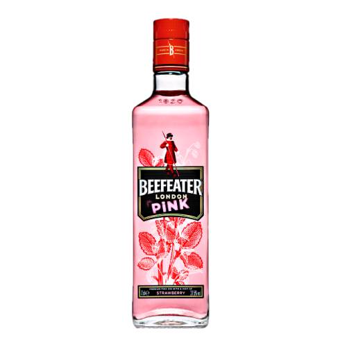 Beefeater rose gin is a vibrant strawberry gin and is sweet and refreshing with a light rose pink color.