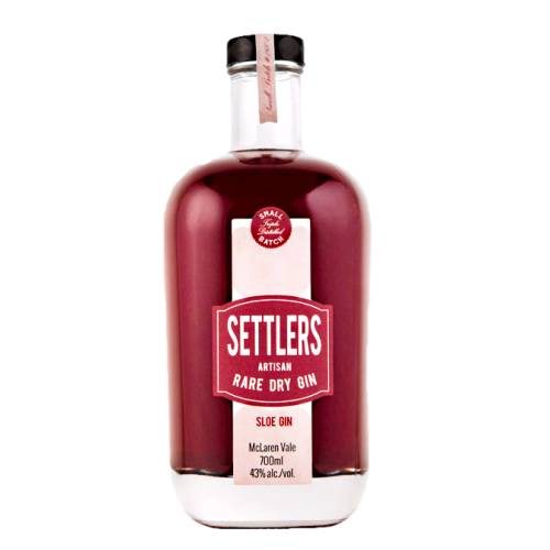 Gin Sloe Settlers settlers sloe gin made from sloe berries steeped in their best gin turned every day for months and result is wonderful bright red berry flavours and clean acidity.