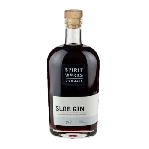 Spirit Works sloe red gin.