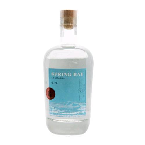 Gin Spring Bay spring bay gin uses only the finest global botanicals with a local twist and our pure rainwater which is both soft and sweet.