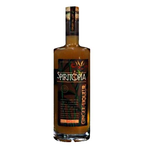Spiritopia Ginger Liqueur is hand crafted in small batches using ginger and with citrus taste from the raw root and soft foretaste builds into intense ginger and touch of vanilla.