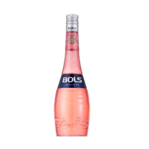 Bols pink grapefruit liqueur are made with grapefruit peels are distilled resulting in the smell and sour taste of pink grapefruit.