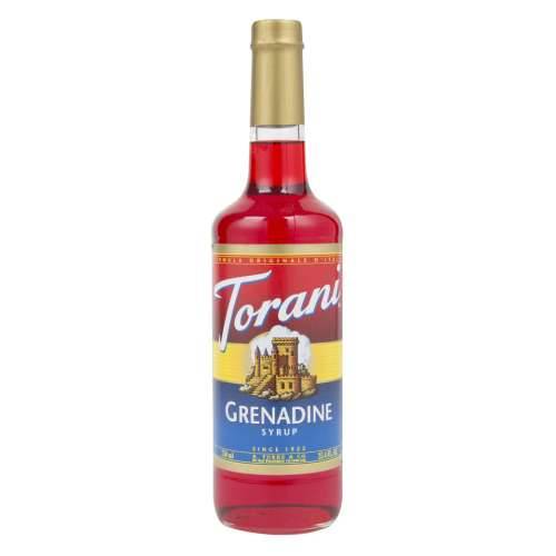 Torani grenadine is popular as an ingredient in cocktails both for its flavour of pomegranate.