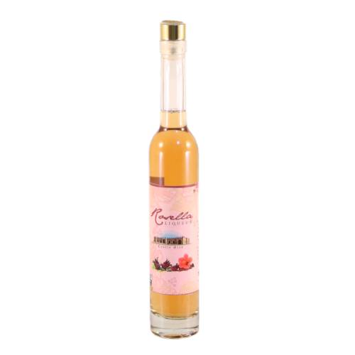 Castle Glens Rosella Liqueur is created using rosella flowers a light bodied liqueur with light viscosity and sweet honeyed taste. The botanical liqueur is bright on the nose and its rose hues are vocative of the Wild Rosella