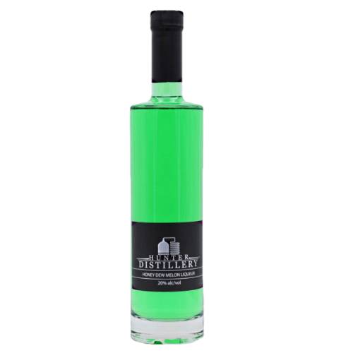 Hunter Distillery Honeydew Melon Liqueur with tropical aroma and refreshing taste of pure Honeydew Melon made by Hunter Distillery.