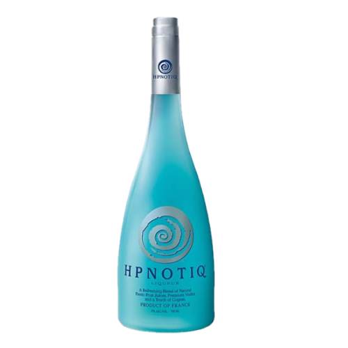 Hpnotiq liqueur is an alcoholic beverage made from fruit juices and is 34 proof and is available in over 70 countries worldwide.