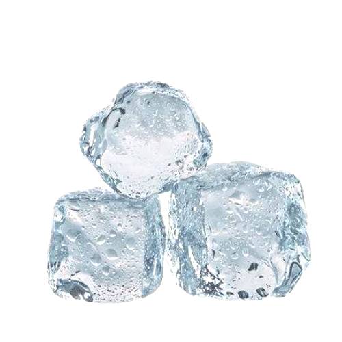 Ice is water frozen into a solid state and can come in wet ice cubes and dry ice cubes and is used to chill cold and lightly delute cocktails to make them smoother.