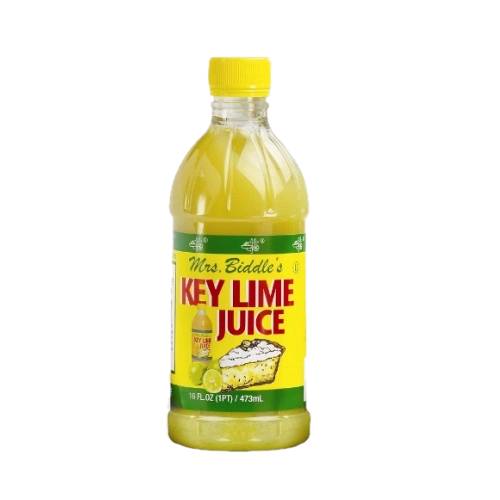 Juice made from the key lime.