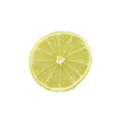 Key lime is a citrus picked while it is still green but it becomes yellow when ripe and smaller then a normal lime.