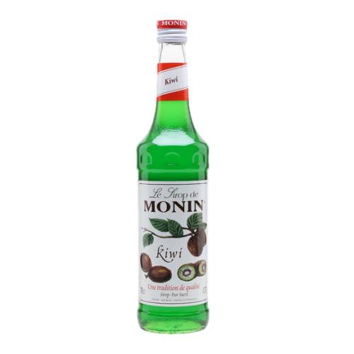 Kiwi Syrup Monin monin kiwi syrup with a strong flavor of ripe kiwi fruit and light green color.