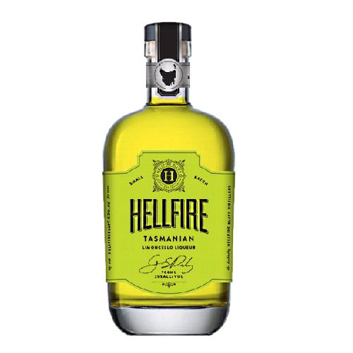 Hellfire Limoncello Liqueur made from lemons are sourced locally and then soaked for 3 months to produce a smooth and refreshing liqueur without sourness. The low alcohol volume means it can be enjoyed neat over ice allowing the quality of the original ingredients to shine.