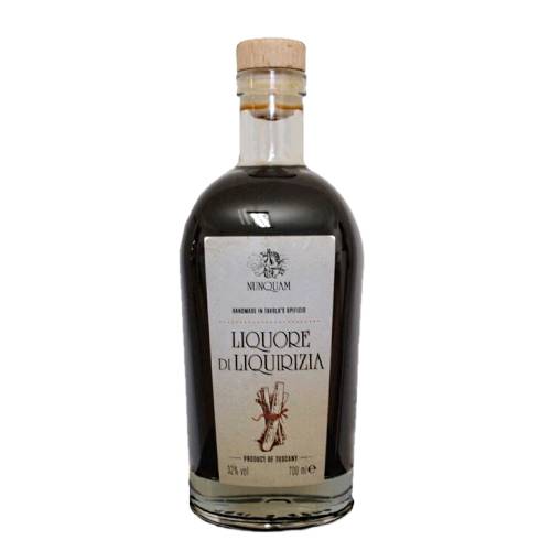 Opificio Nunquam Licorice Liqueur infused in neutral alcohol one of the best purest liquorice.