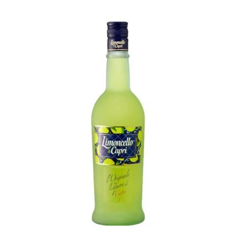 Limoncello Di Capri Liqueur made from lemons for an incredibly zesty base flavour.