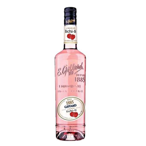 Giffard lychee liqueur captures the exotic tropical scent and flavor of lychees and with the uncompromised taste of natural fruits herbs and spices.