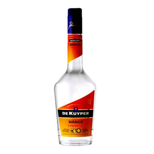 DeKuyper Mango Liqueur with full mango flavor and is made from a distillate of mangoes blended with fine spirits.