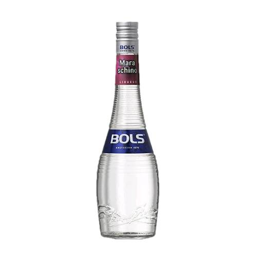 Maraschino Liqueur Bols bols maraschino is a clear cherry flavoured liqueur with the powerful taste of fresh cherries with hints of rose petal and containing real fresh cherry juicel.