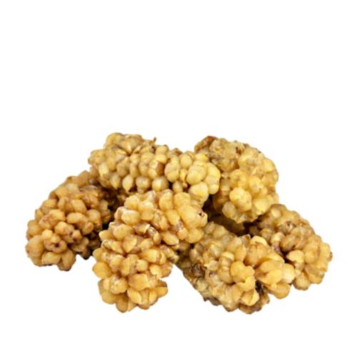 Dried Mulberry that are sun dried or dehydrate with a soft texture.