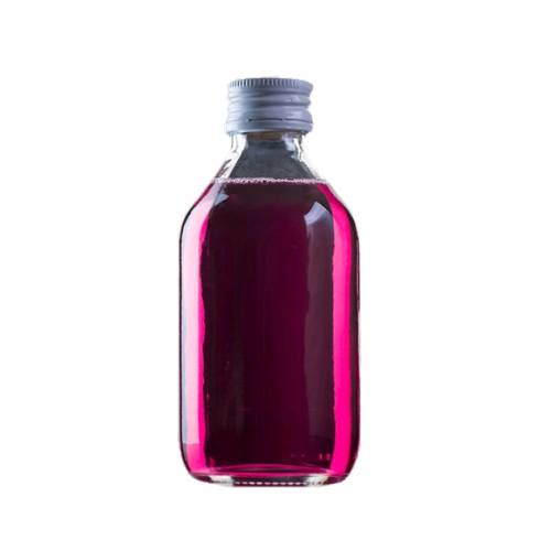 Musk Syrup musk flavoured syrup made of sugar musk flavour and water and with a fantastic pink color.