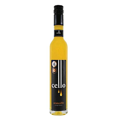 Cello Orange Liqueur infusion of orange zest and the purest of sugarcane alcohol.