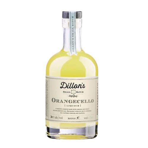 Dillons orange liqueur or Dillons Orangecello is a a smooth aperitif crafted using our grape spirit with fresh oranges sour orange peel and select botanicals.