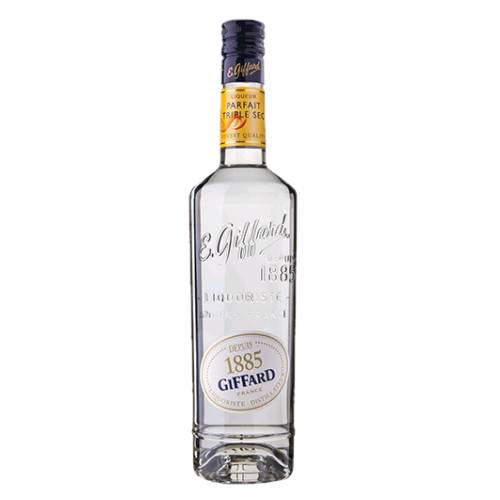 Giffard triple sec orange liqueur made from sweet and sour oranges alcoholates and flavors.